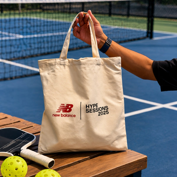 HERO Custom Calico Tote Bags - Custom or Plain - Recycled Cotton