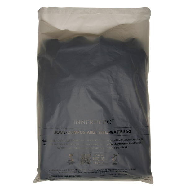 INNERHERO Home Compostable Garment Bags - from packs of 100 - PRE-ORDER