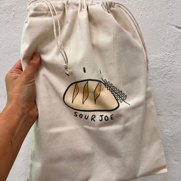 HERO Calico Drawstring Dust Bags - Custom or Plain - made with Recycled Cotton