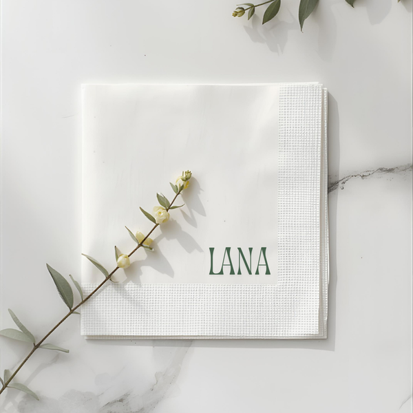 Custom Serviettes/Napkins