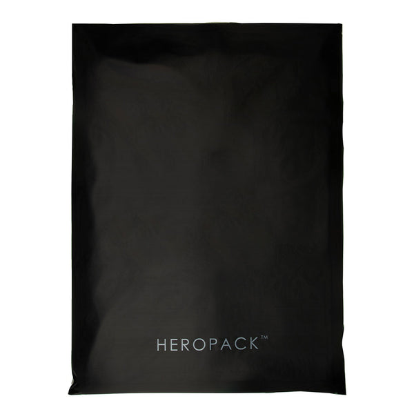 Black Home Compostable HEROPACK Mailers - from packs of 25