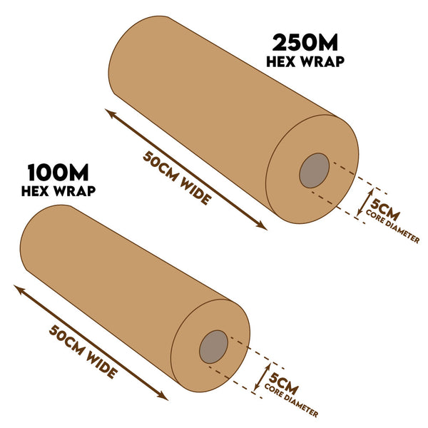 HERO Hex Wrap - Multiple Sizes - Recyclable